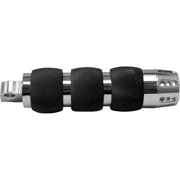 Avon Grips Footpegs - Air Cushioned Gatlin - Chrome FP-AIR-90-CH-GA