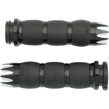 Avon Grips Excalibur Velvet Air Grips - TBW - Black AIR-96-AN-FL-EX