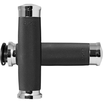 Avon Grips Custom Contour Grips - Indian - Chrome IN-TO-CC-85-CH