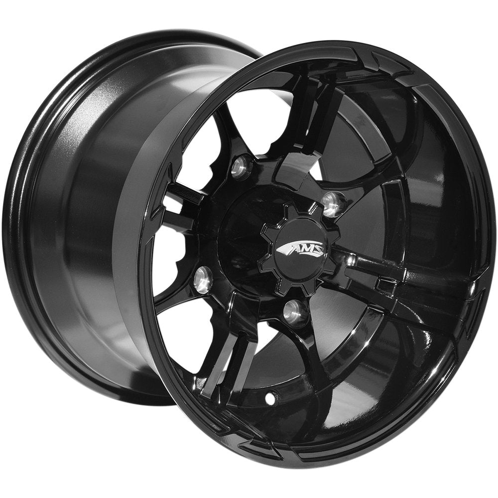 AMS Roll'n 108 Wheel - Front - Black - 15x8 - 4/137 5801-032BS