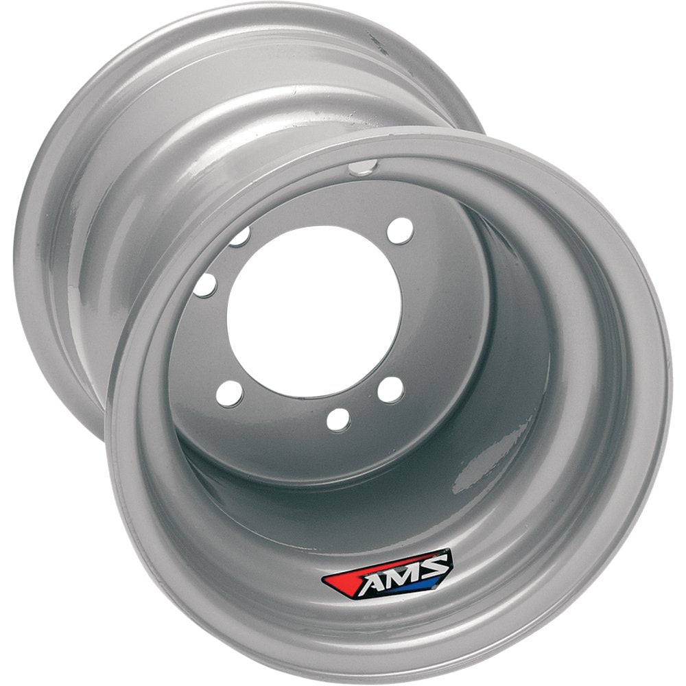 AMS Steel Wheel - Rear - Chrome - 8x8.5 - 3/100 - 4/100 - 3.5+5 8513-697