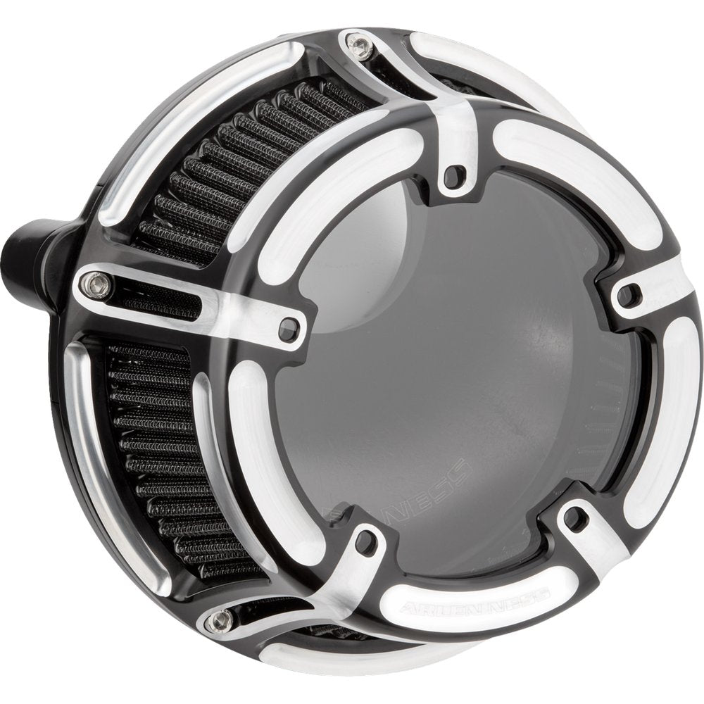 Arlen Ness Method* Clear Series Air Cleaner - Black 600-237