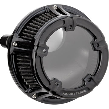 Arlen Ness Method* Clear Series Air Cleaner - All Black 600-236