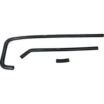 Moose Offroad Replacement Radiator Hose Kit - Black - Polaris 400 100-0013-PU