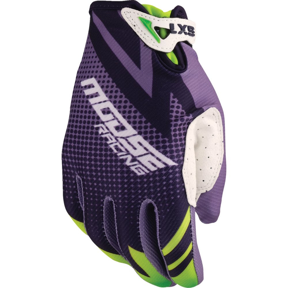 Moose Offroad Youth SX1* Gloves - Purple/Green - Medium 3332-1894