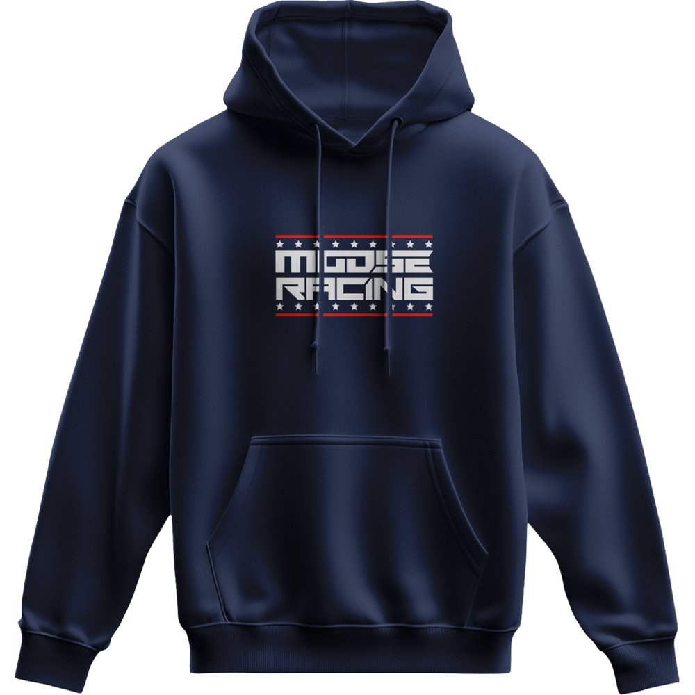 Moose Offroad All-American Hoodie - Navy - Medium 3050-6950