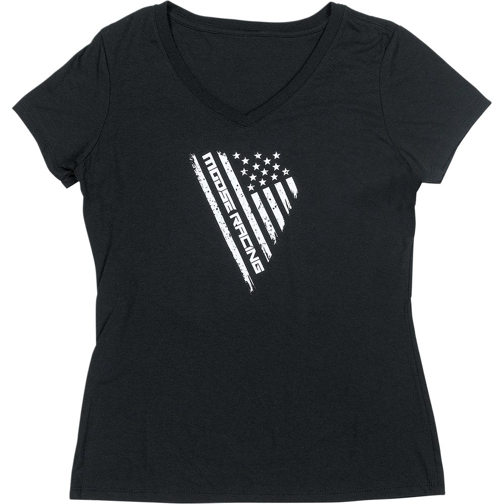 Moose Offroad Women's Salute T-Shirt - Black - XL 3031-4169