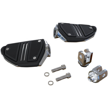 Ciro Twin Rail Footpeg - Chrome 61407