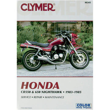 Clymer Manual - Honda CB550 + 650 CM345