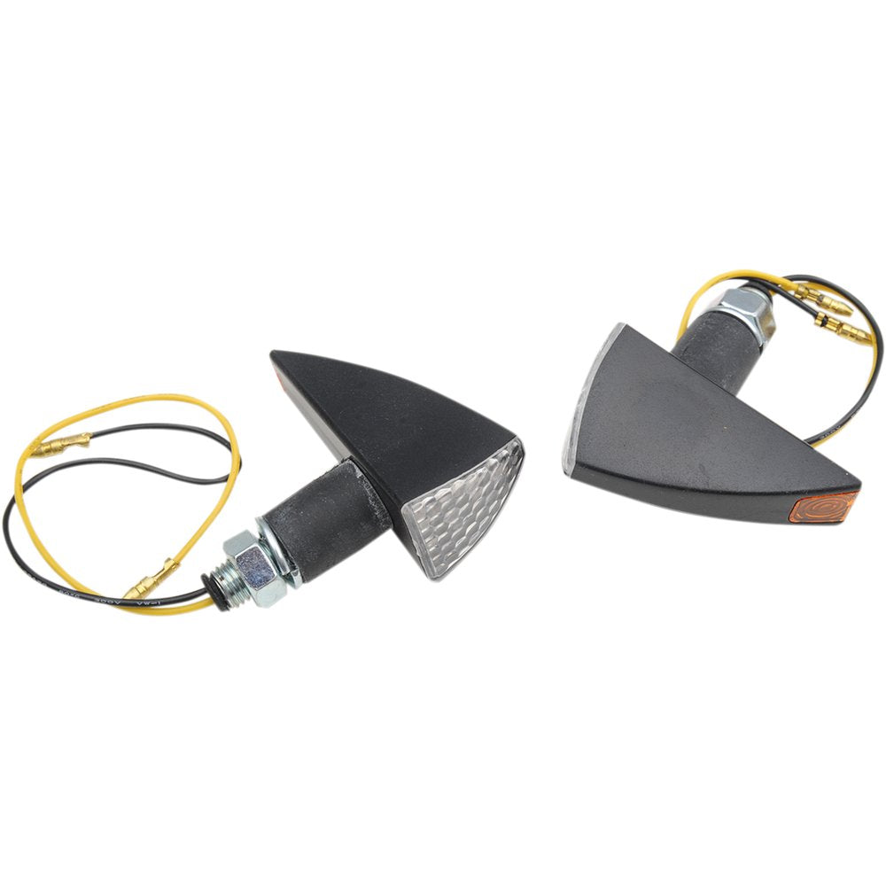 Moto Mph Marker Lights - Tri-Style - Black Matte MPH-1193B