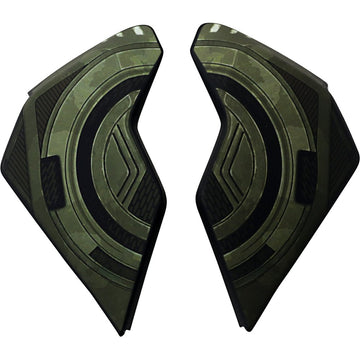 ICON Airflite* Side Plates - Black Chain - Green 0133-1251