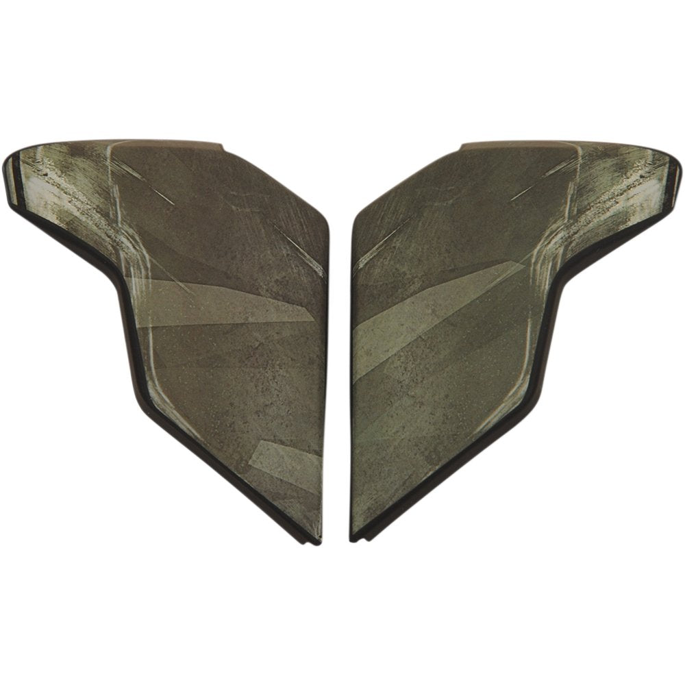 ICON Airflite* Side Plates - Battlescar 2 - Green 0133-1080