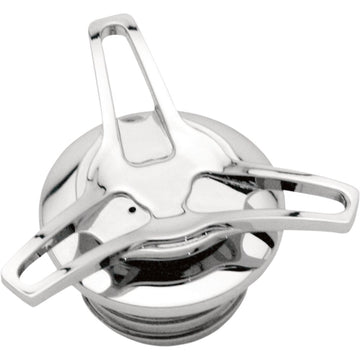 Covingtons Gas Cap - Vented - Tri-Spoke - Chrome C1122-C-HR