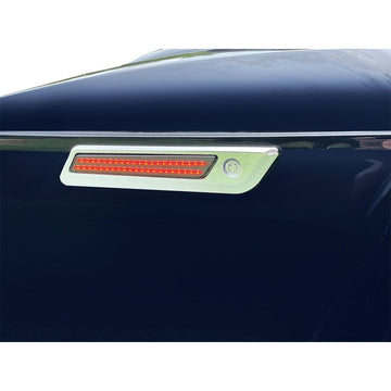 Custom Dynamics Latch Light - Saddlebag - Dual Color - Smoke - Chrome CD-SBL-DC-SC