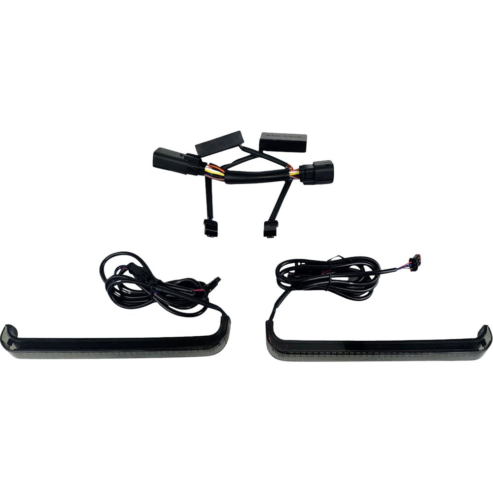 Custom Dynamics Run/Turn/Brake Light - LED - Low-Profile - SaddleBag CD-LPDC-23-S