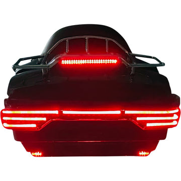 Custom Dynamics Light Bar - LED - Tour Pak - Red PB-TP-RED