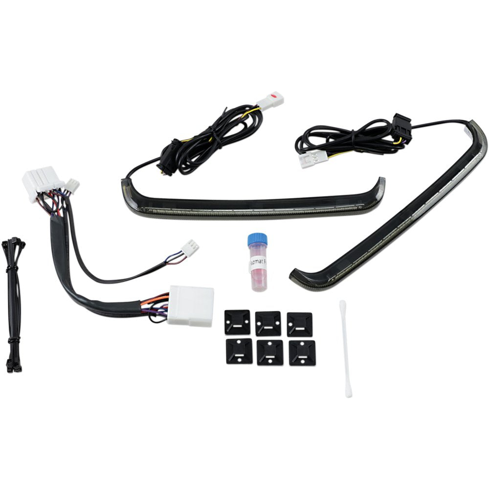 Custom Dynamics Saddlebag Lights - '97-'13 - Smoke Lens CD-LP-HD-S