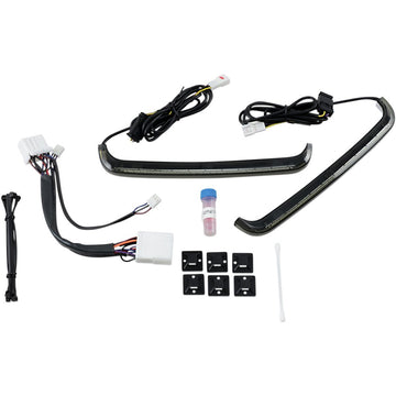 Custom Dynamics Saddlebag Lights - '97-'13 - Smoke Lens CD-LP-HD-S