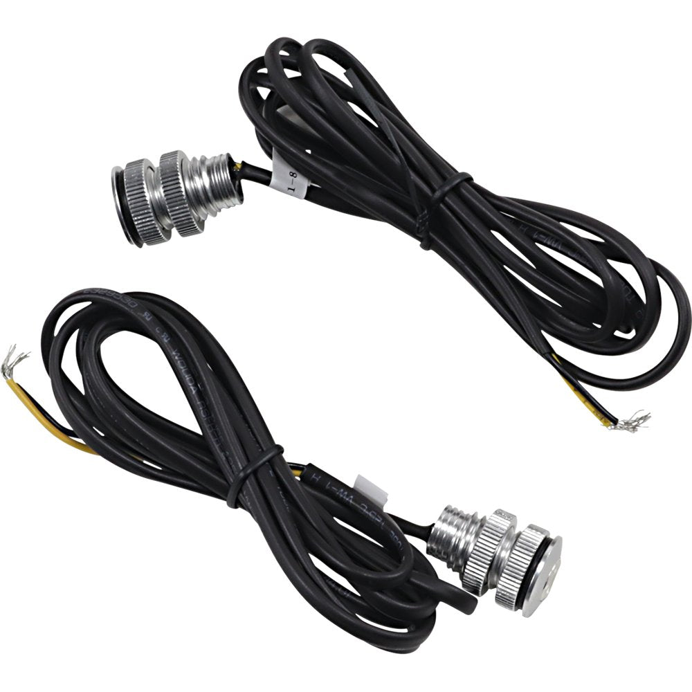 Custom Dynamics Boltz Lighting - Polished Trim - Amber LED CD-BOLT-A-P