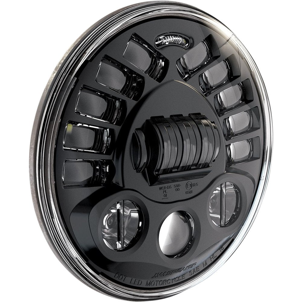Custom Dynamics Adaptive Headlight - 5.75" - Black PB-575A-B