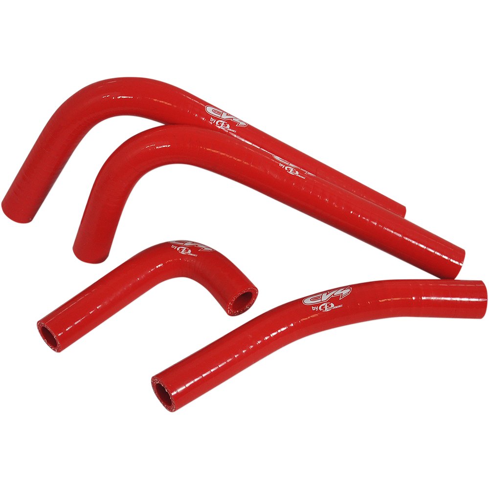 CV4 Performance Radiator Hose Kit - Red - Kawasaki SFSMBC267R