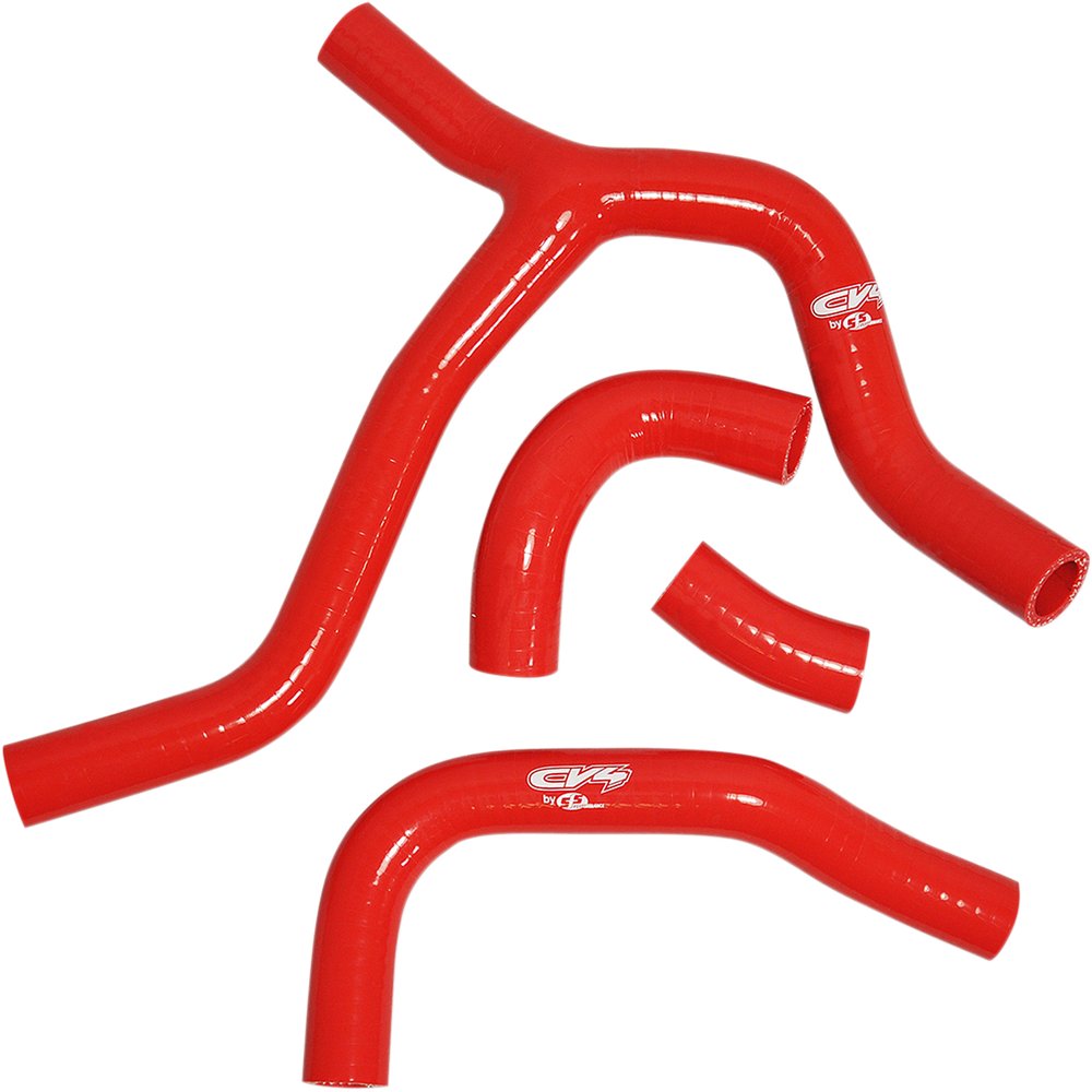 CV4 Performance Radiator Hose Kit - Red - Honda SFSMBC237R