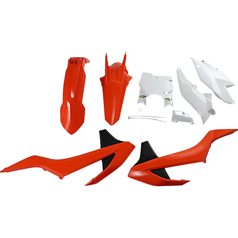 Cycra 5 Piece Replica Body Kit - OEM '18 Orange/White/Black - KTM 1CYC-9417-00