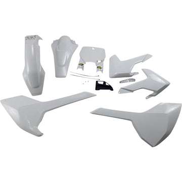 Cycra 5 Piece Replica Body Kit - White - Husqvarna 1CYC-9421-42