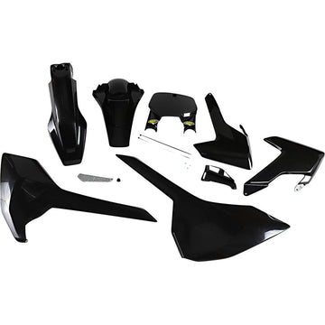 Cycra 5 Piece Replica Body Kit - Black - Husqvarna 1CYC-9421-12