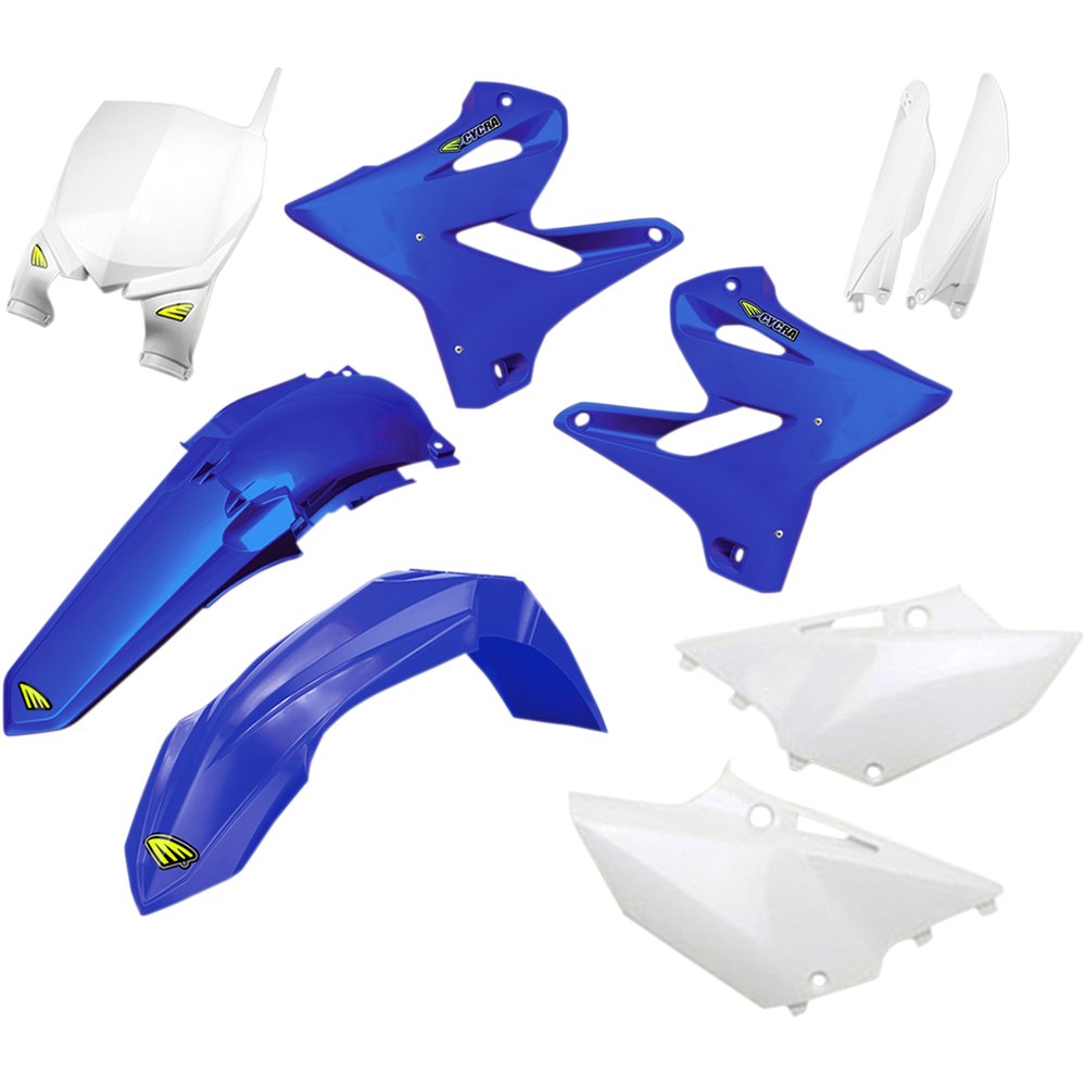Cycra Body Kit - Powerflow - Blue/White 1CYC-9316-02