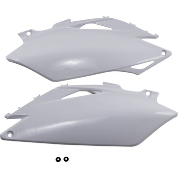 Cycra Powerflow Rear Fender - White - KX 1CYC-1715-42