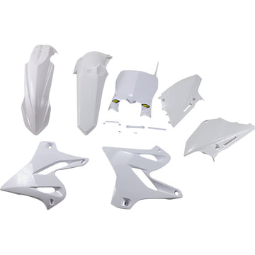Cycra 5 Piece Replica Body Kit - White - Yamaha 1CYC-9416-42