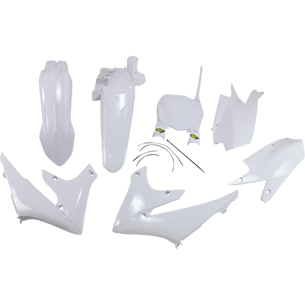 Cycra 5 Piece Replica Body Kit - White - Yamaha 1CYC-9427-42