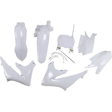 Cycra 5 Piece Replica Body Kit - White - Yamaha 1CYC-9427-42