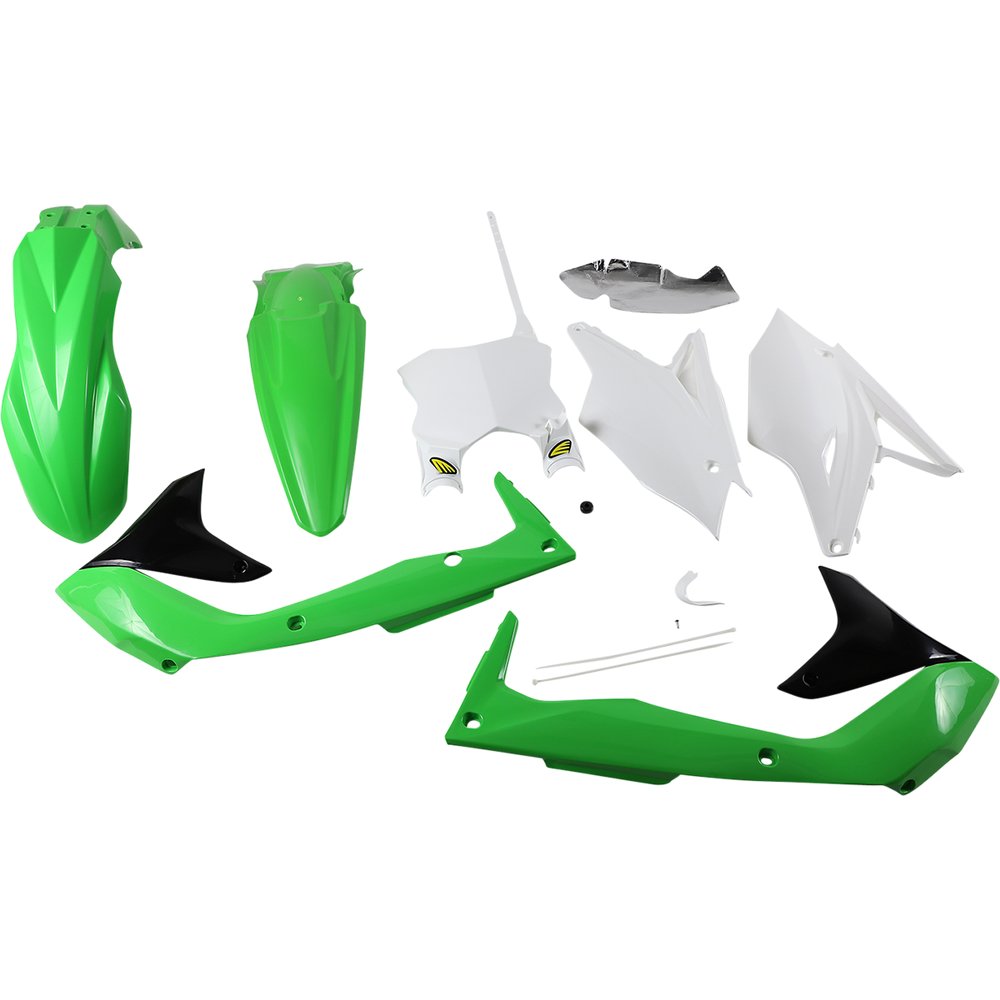 Cycra 5 Piece Replica Body Kit - OE Green/White/Black - KX 450F 9418-00