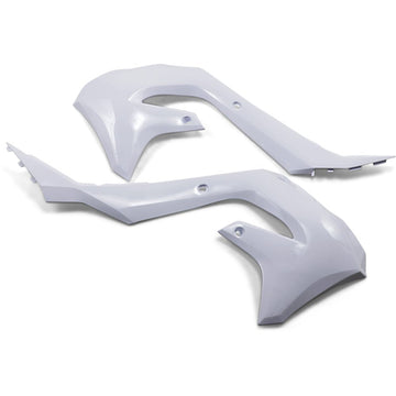 Cycra Powerflow Shrouds - White 1CYC-1871-42