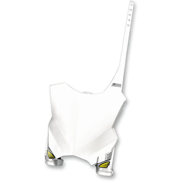 Cycra Stadium Number Plate - White - Kawasaki 1CYC-0701-42