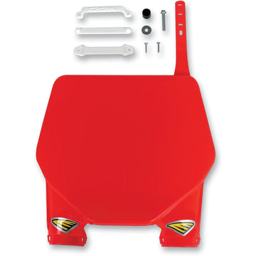 Cycra Stadium Number Plate - Red - CRF 250R/450R 1CYC-1205-32