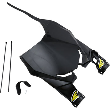 Cycra Stadium Number Plate - Black - RM-Z 250/450 1CYC-0704-12