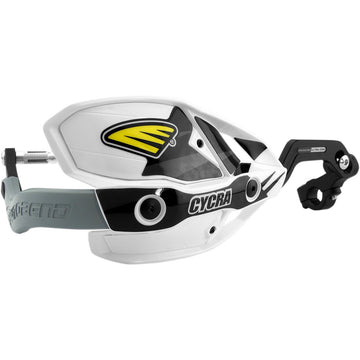 Cycra Ultra Probend CRM Wrap Around Handguards for 1-1/8" Handlebars - White/White 1CYC-7408-42X