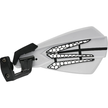 Cycra MX-Race Handguards - White/Black 1CYC-0057-42X