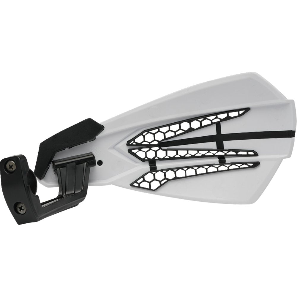 Cycra MX-Race Handguards - White/Black 1CYC-0057-42X