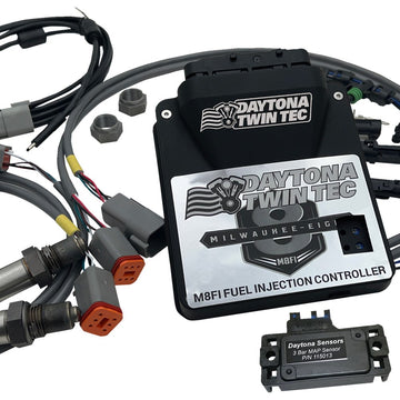 DAYTONA TWIN TEC LLC Auto-tune Electronic Fuel Injection Control Module Kit with 3 BAR Manifold - M8 Softail 17823