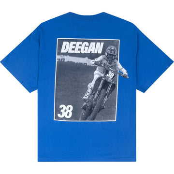 DEEGAN APPAREL MX2 T-Shirt - Blue - 3XL DMTSS3026RYL3XL