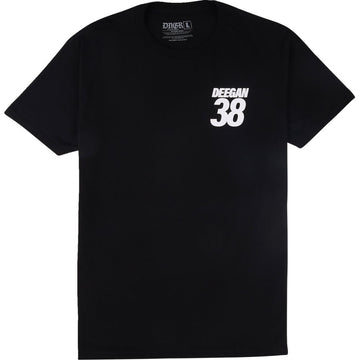 DEEGAN APPAREL MX2 T-Shirt - Black - 4XL DMTSS3026BLK4XL