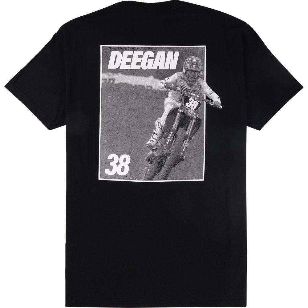 DEEGAN APPAREL MX2 T-Shirt - Black - 4XL DMTSS3026BLK4XL