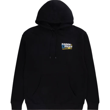 DEEGAN APPAREL Caution Hoodie - Black - Large DMTFP3010BLKL