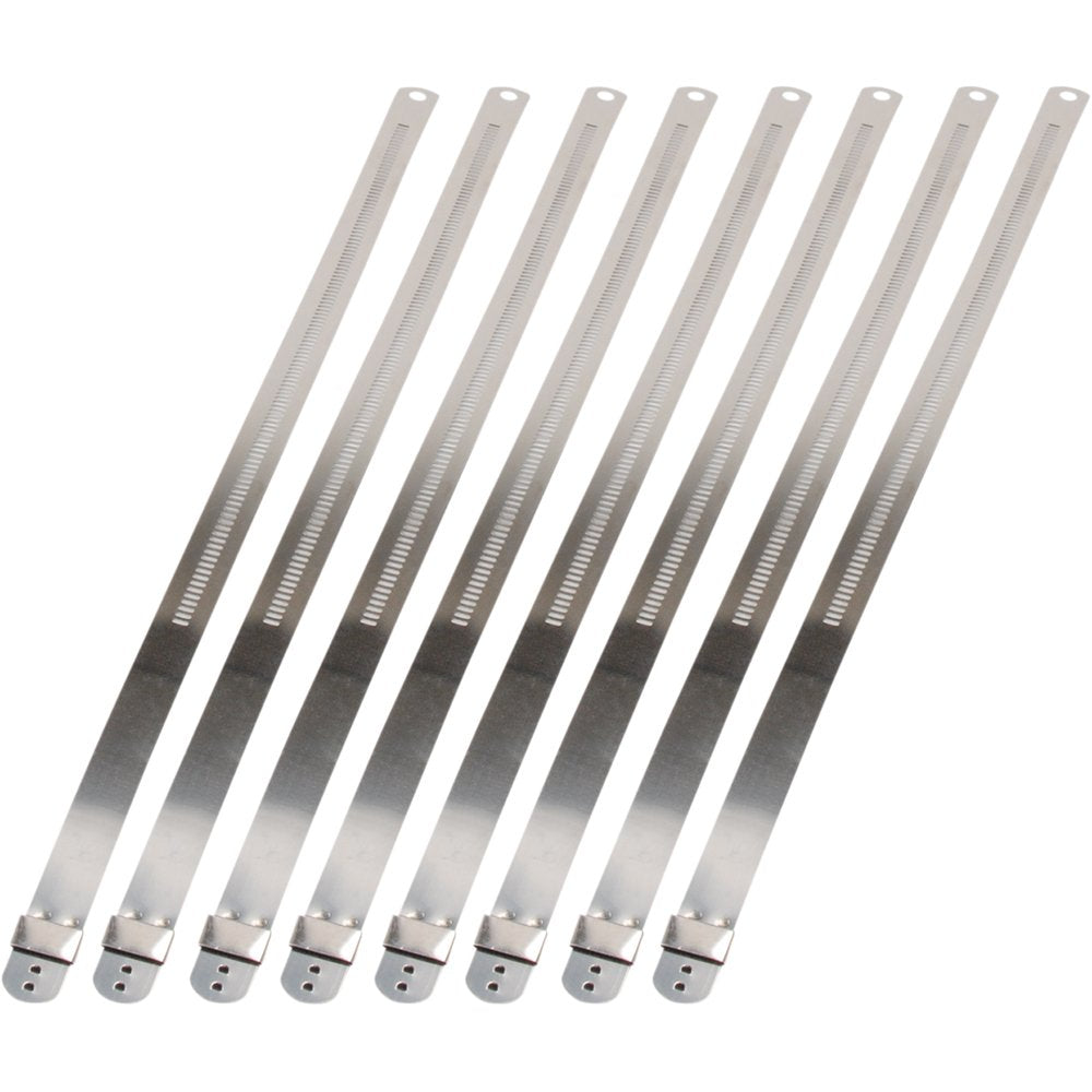 DEI Positive Locking Ties - 1/2" x 9" - Stainless Steel 010211