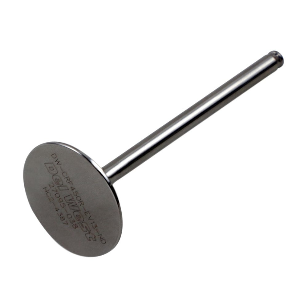 DEL WEST Exhaust Valve - No Dish - Honda CRF450R '13-'16 DWCRF450REV13ND