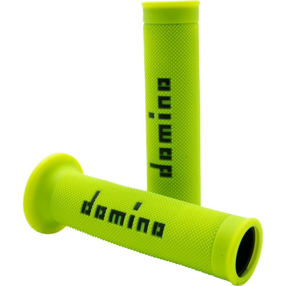 DOMINO MotoGP Grips - Dual-Compound - Fluorescent Yellow/Black A01041C4050B7-0